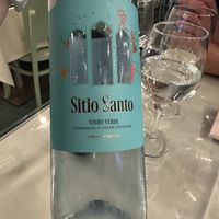 Good vinhp verde  at Organi Chiado in Lisbon