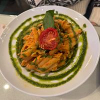Penne  at Organi Chiado in Lisbon