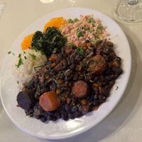 Brazilian bean stew  at Organi Chiado in Lisbon