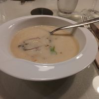 Cauliflower soup at Organi Chiado in Lisbon
