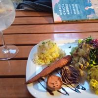 I had their reinvented bacalhau! Recommend! at Organi Chiado in Lisbon