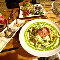 Our Dinner Spread    at Organi Chiado in Lisbon