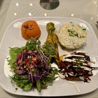 Braised Tofu special of the dayy  at Organi Chiado in Lisbon