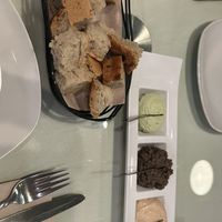 3 dips starter  at Organi Chiado in Lisbon