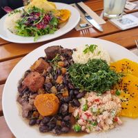 Dishes are prepared at Organi Chiado in Lisbon