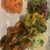 Tofu con mostaza  at Organi Chiado in Lisbon