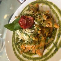 Pesto salad   at Organi Chiado in Lisbon