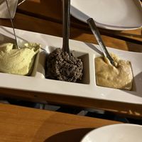 patés for two  at Organi Chiado in Lisbon