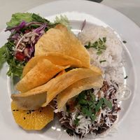 Burger  at Organi Chiado in Lisbon