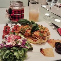 Lasagne at Organi Chiado in Lisbon