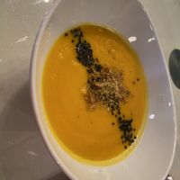 Carrot soup   at Organi Chiado in Lisbon
