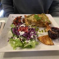 Lasagna   at Organi Chiado in Lisbon