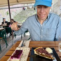 Delicious desserts!   at Organi Chiado in Lisbon