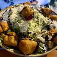 Caesar salad  at Organi Chiado in Lisbon