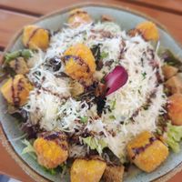 Caesar salad at Organi Chiado in Lisbon