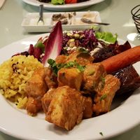 Great tofu! at Organi Chiado in Lisbon