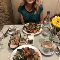 Green salad above. Bean Stew below  at Organi Chiado in Lisbon