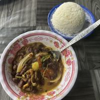 Dal makne   at Nisha Restaurant  in Phonsavan