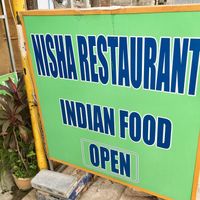 Front of Restaurant  at Nisha Restaurant  in Phonsavan