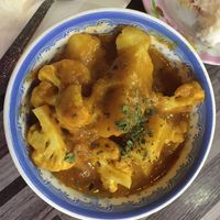 Aloo gobi at Nisha Restaurant  in Phonsavan