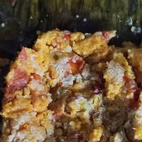 Rico pero yo No pude con la Gran Cantidad del Delicioso  Pimentón at Canasto Picnic Bistro in Bogota