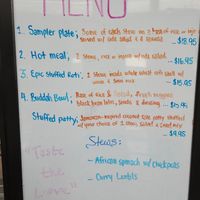 Menu changes regularly. Often there are yummy sweets and deserts (based on availability) at Chic Peas Veg in Toronto