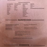 Menu at The Courtyard Juice and Fitness Center in St Croix