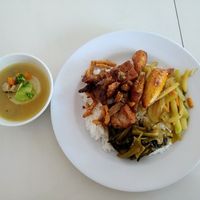 Buffet at An Lac in Kon Tum