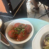 Lentils balls  at Utopian Garden in Athens