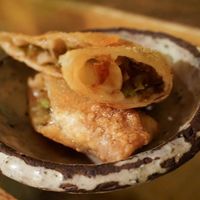 spring roll at Natural Food Village in Kyoto