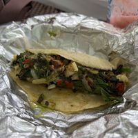 Vegan taco  at Jaco Juice and Taco Bar in West Chester