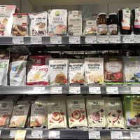 Vegan baking  at denn's Biomarkt in Freising
