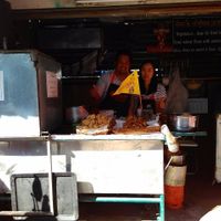 View from the front at Tue Kha & Fried Tofu - Food Stall in Chiang Rai