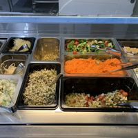 Salad buffet  at Kasvis Ravintola  in Turku