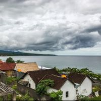 great rooftop location.  at Nad Brahma Amed in Abang