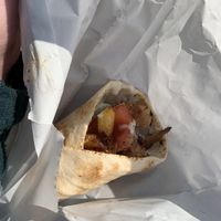 Soya wrap with mayo   at Falafel Taste Middle East in Thessaloniki