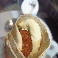 Classic falafel at Falafel Taste Middle East in Thessaloniki