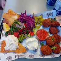  at Falafel Taste Middle East in Thessaloniki