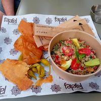  at Falafel Taste Middle East in Thessaloniki