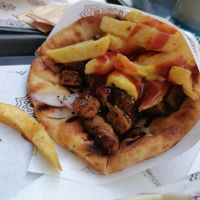 Soya Original Vegan Wrap at Falafel Taste Middle East in Thessaloniki