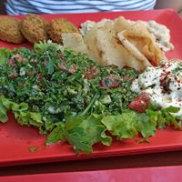 Menü 2 at Falafel Koy in Istanbul