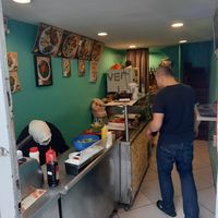 Kitchen at Falafel Koy in Istanbul