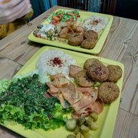 Falafel Menü at Falafel Koy in Istanbul