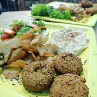 Lecker at Falafel Koy in Istanbul