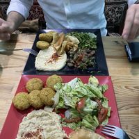 Highly suggested, best falafel in the town and menu was so fulfilling, prices were also fine. 40 Turkish Lira for the plate.  at Falafel Koy in Istanbul