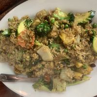 Pineapple fried rice   at Coconut on T in Sacramento