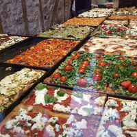 All pizzas - vegan and regular at Romana Pizza in Lisbon