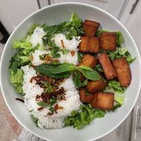Vermicelli bowl at Golden Bamboo in San Jose