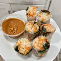 Autumn rolls at Golden Bamboo in San Jose