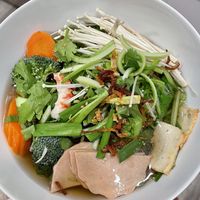 Golden bamboo noodle at Golden Bamboo in San Jose